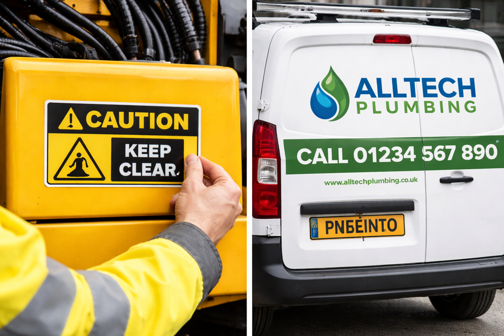 Machine & Vehicle Stickers