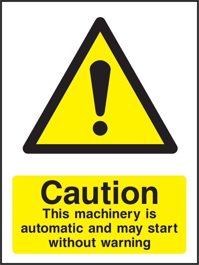 General Warning Signs