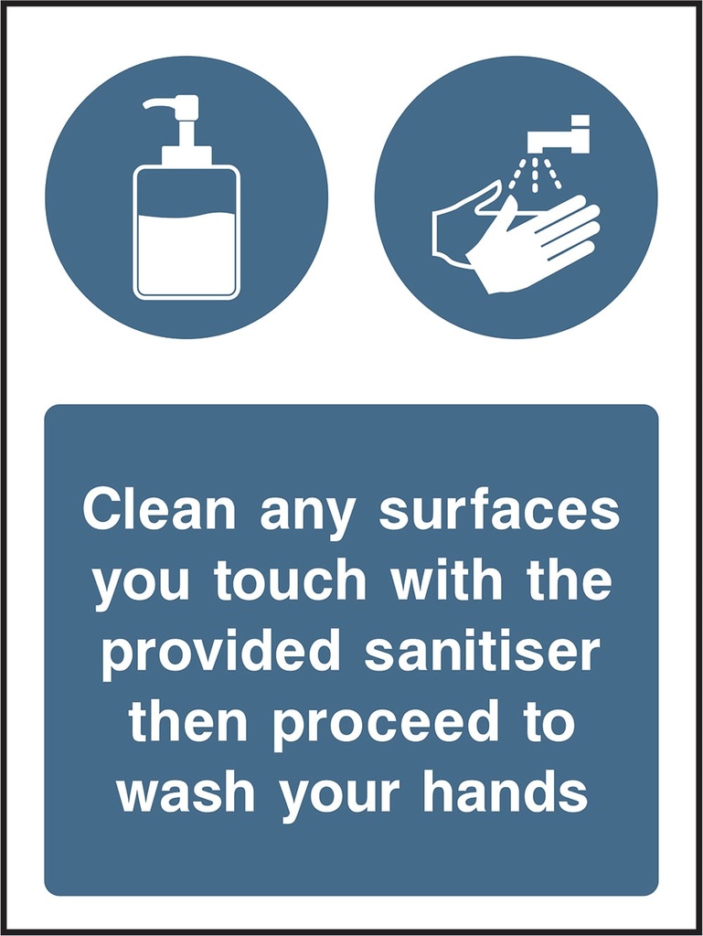 COVID-19 & Hygiene Signs