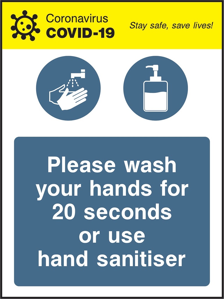 COVID-19 & Hygiene Signs