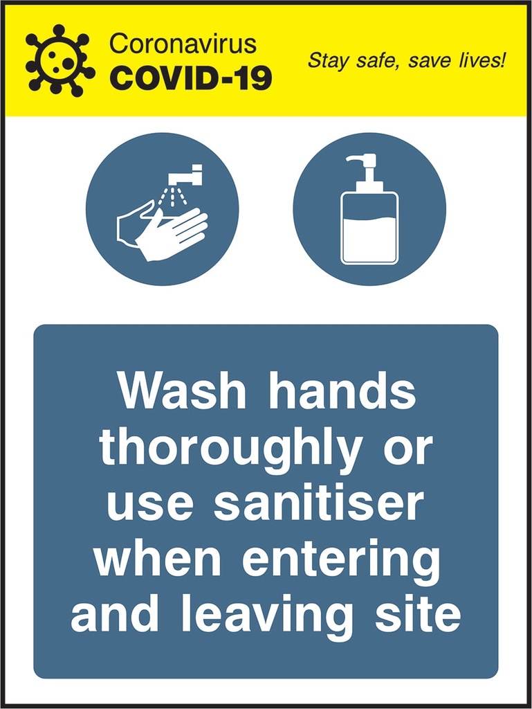 COVID-19 & Hygiene Signs