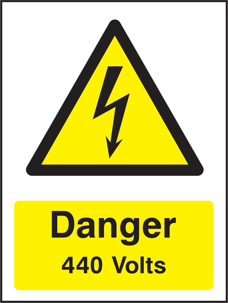 Electrical Hazard Warning Signs