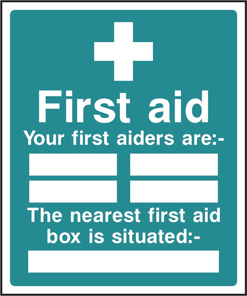 First Aid Signs