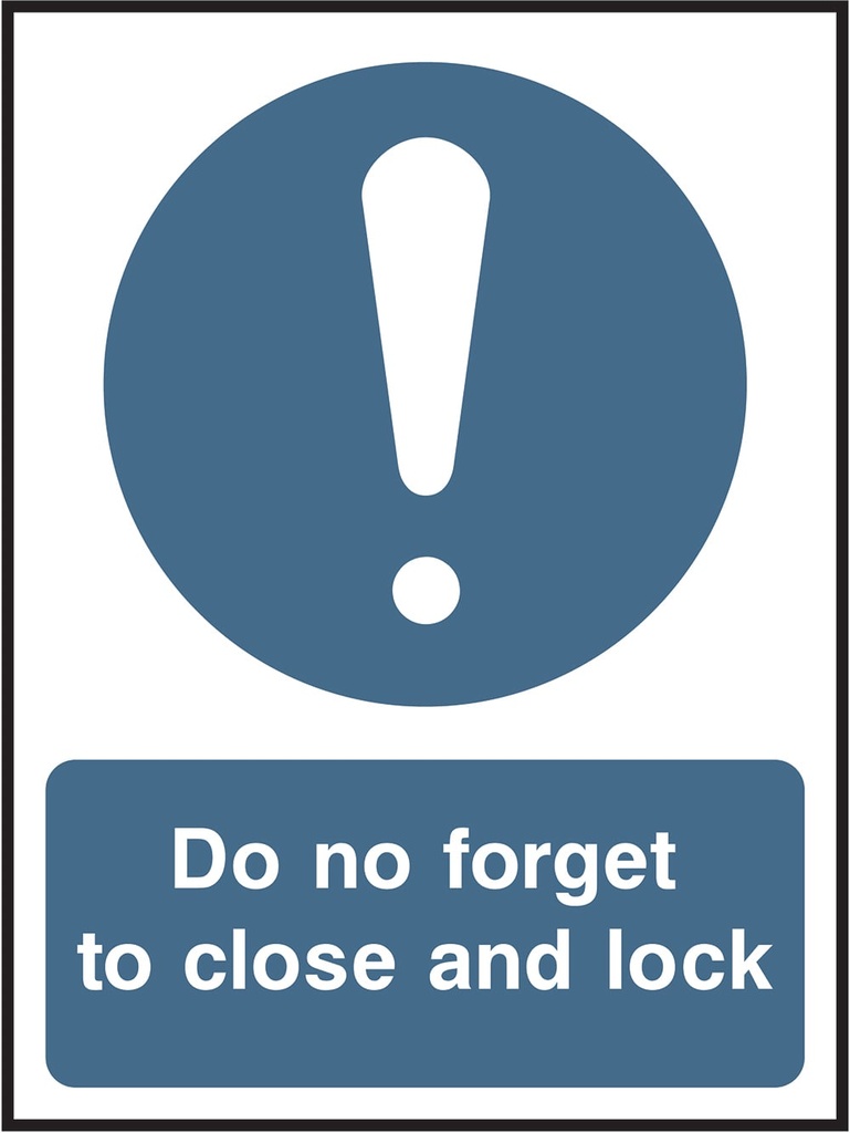 Lift & Escalator Safety Signs