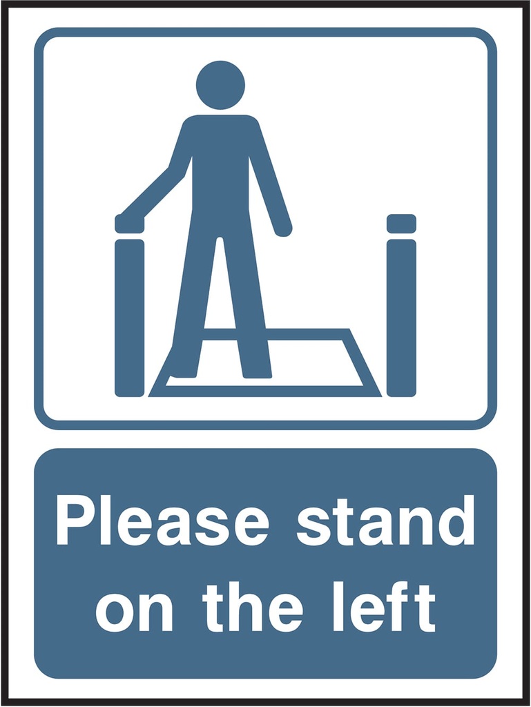 Lift & Escalator Safety Signs