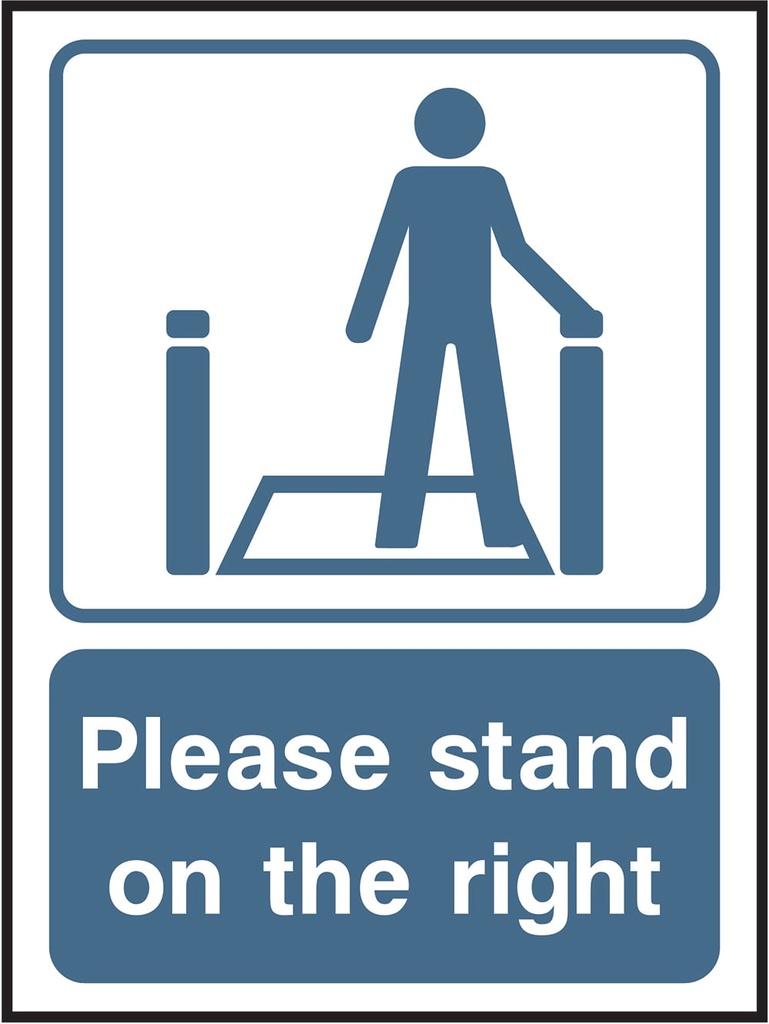 Lift & Escalator Safety Signs