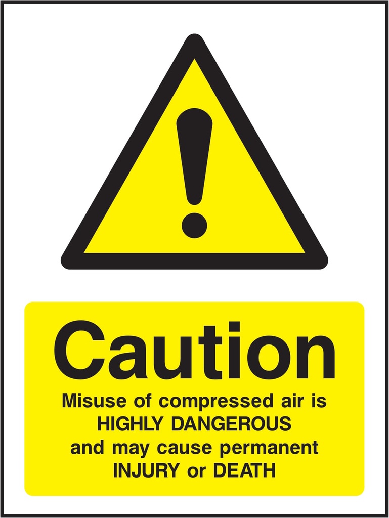 Machinery Hazard Warning Signs