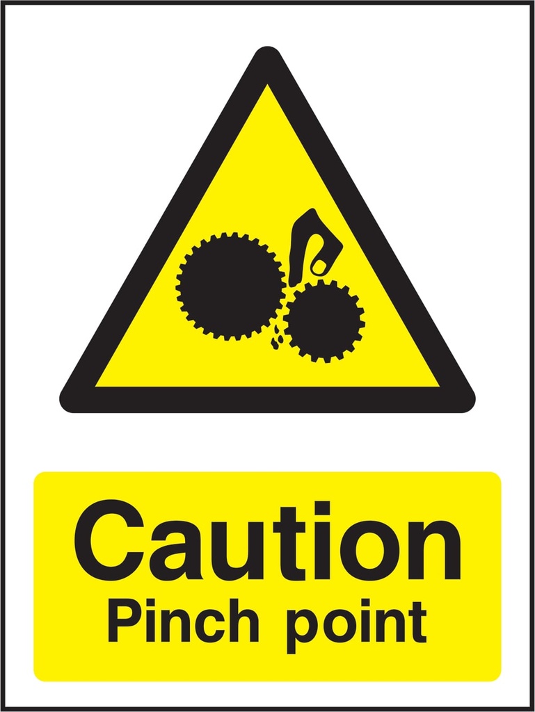 Machinery Hazard Warning Signs
