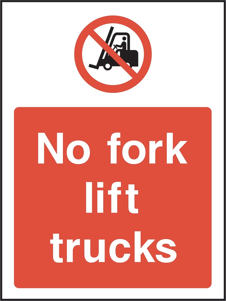 Machinery Prohibition Signs