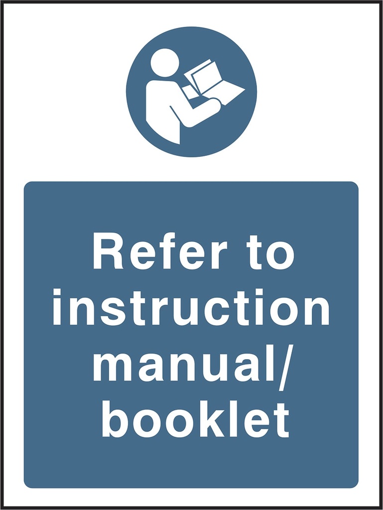 Mandatory Machinery & General Signs