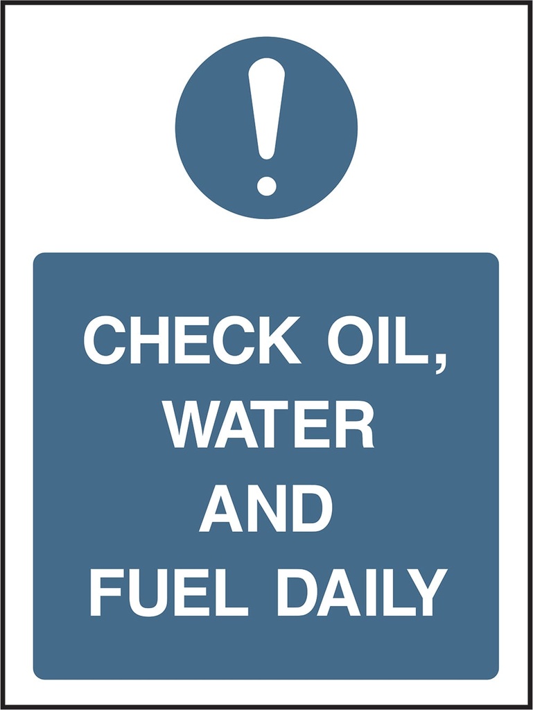 Mandatory Machinery & General Signs