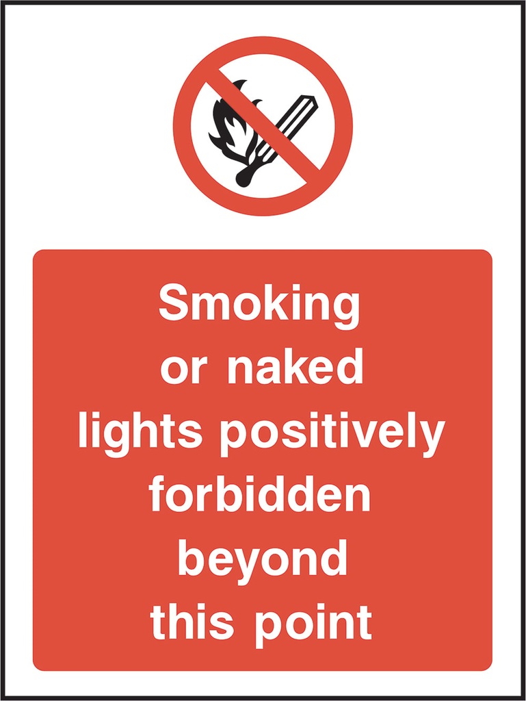 No Smoking Signs