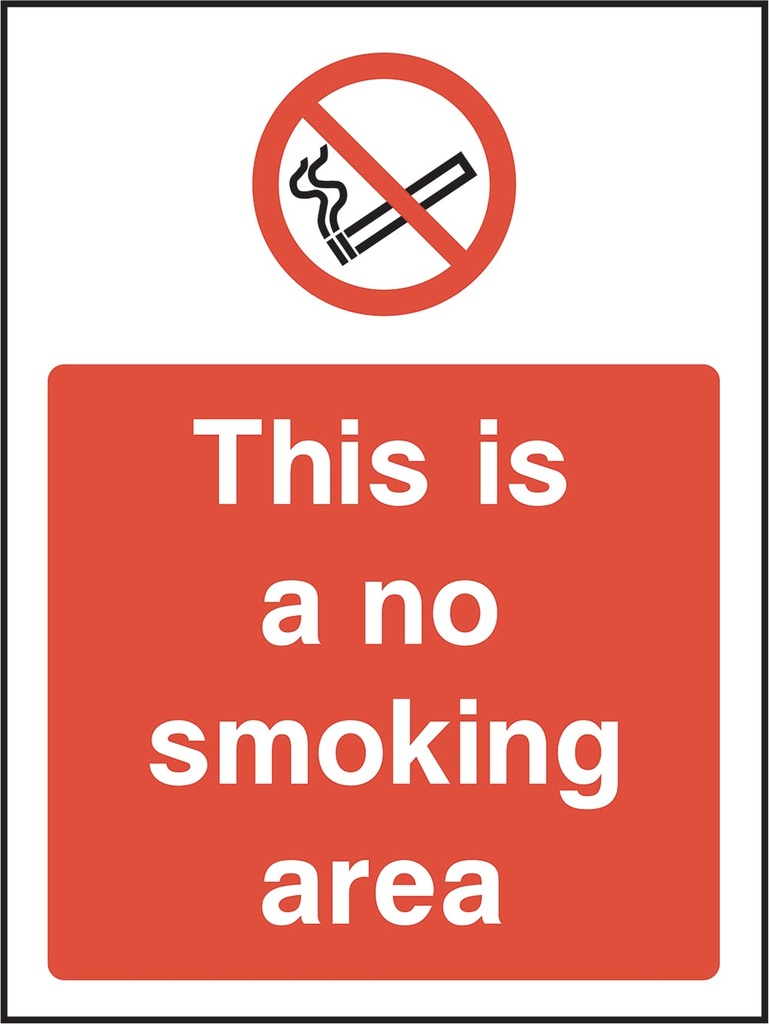 No Smoking Signs