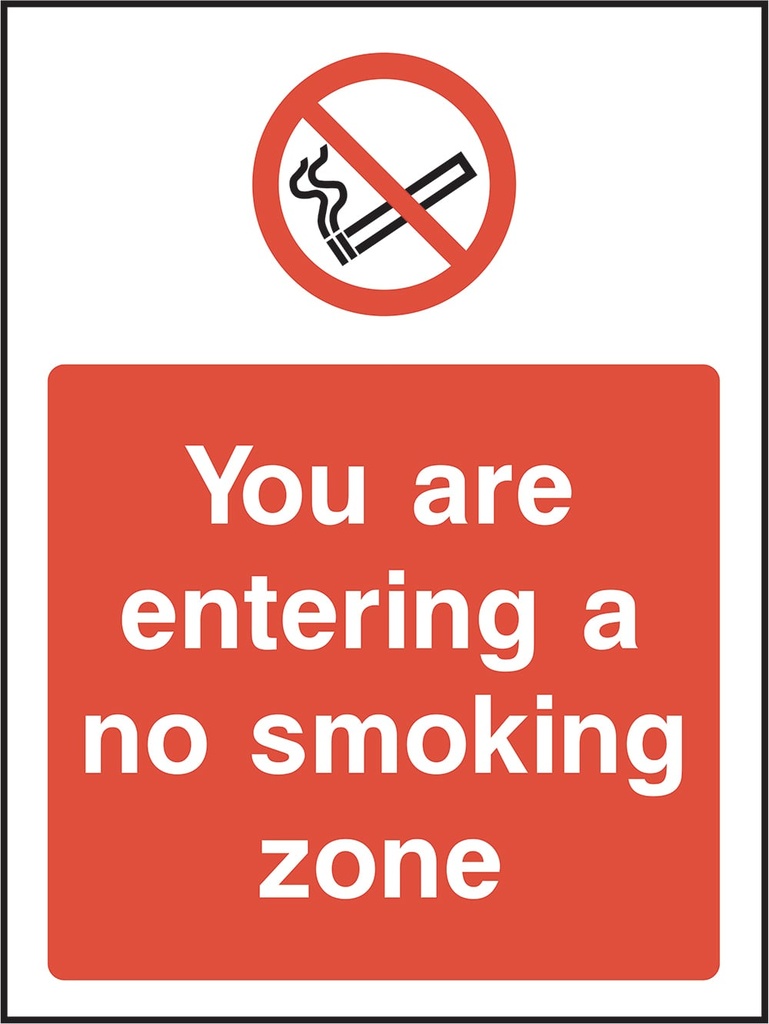 No Smoking Signs