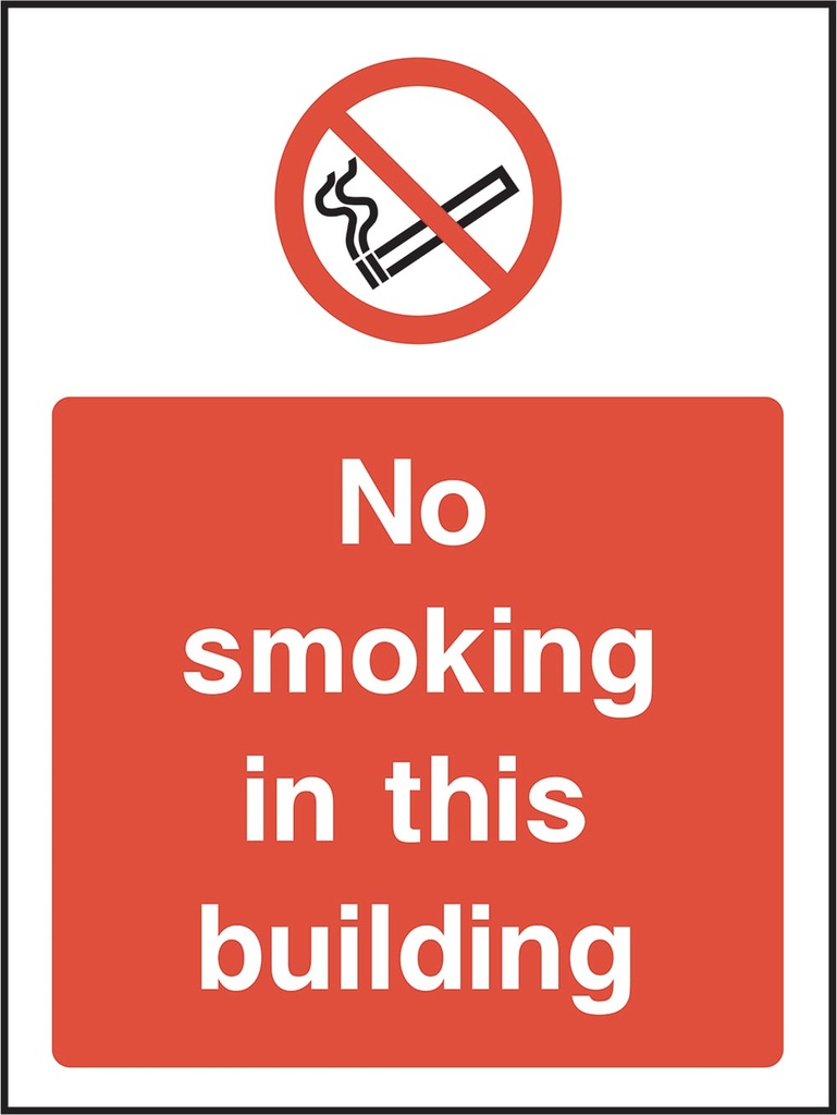 No Smoking Signs