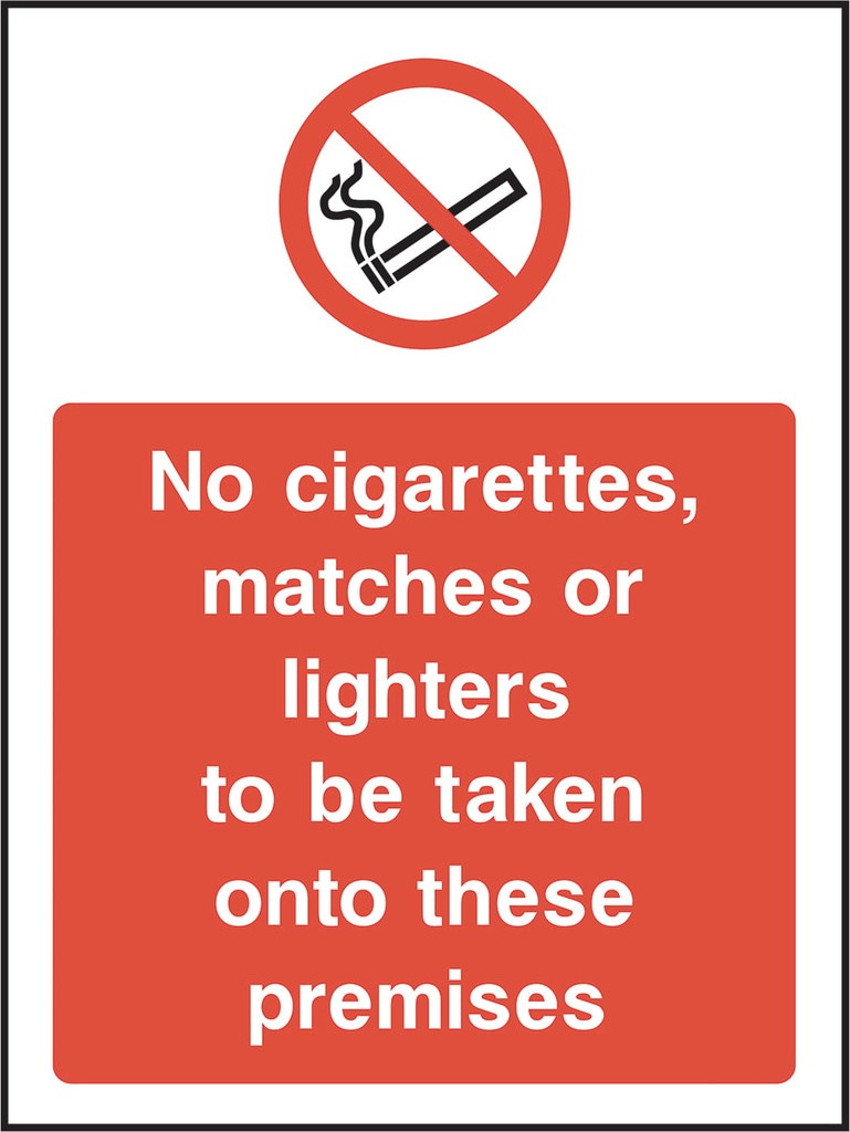 No Smoking Signs