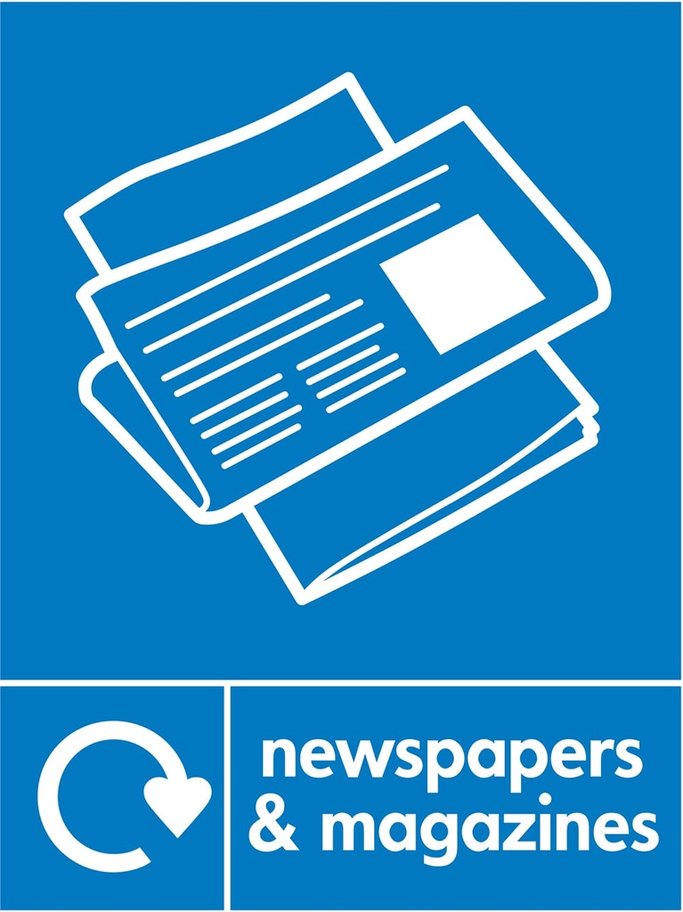 Paper Recycling Signs