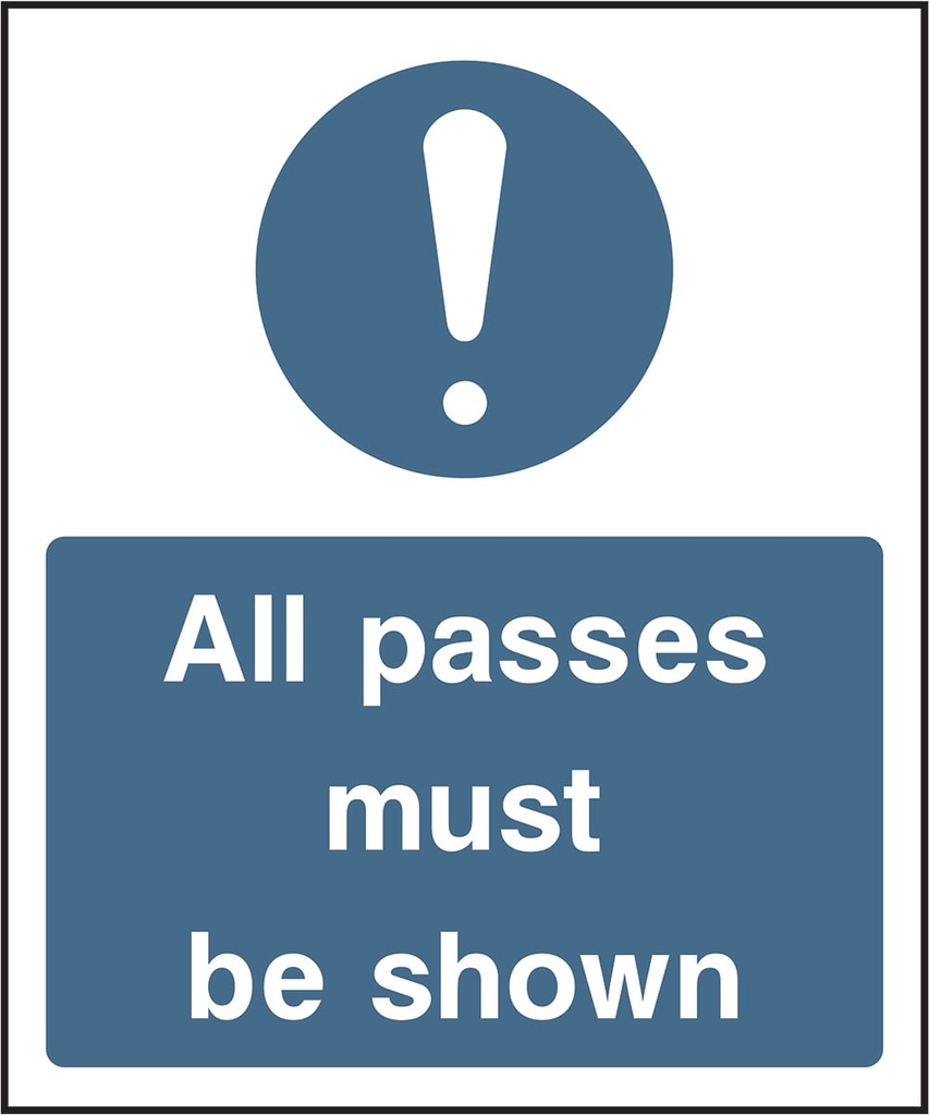 General Security & Access Signs