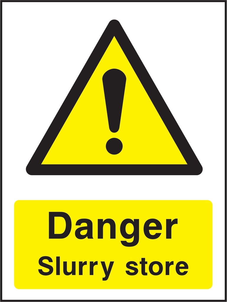 Agricultural Hazard, Chemical & Machinery Signs