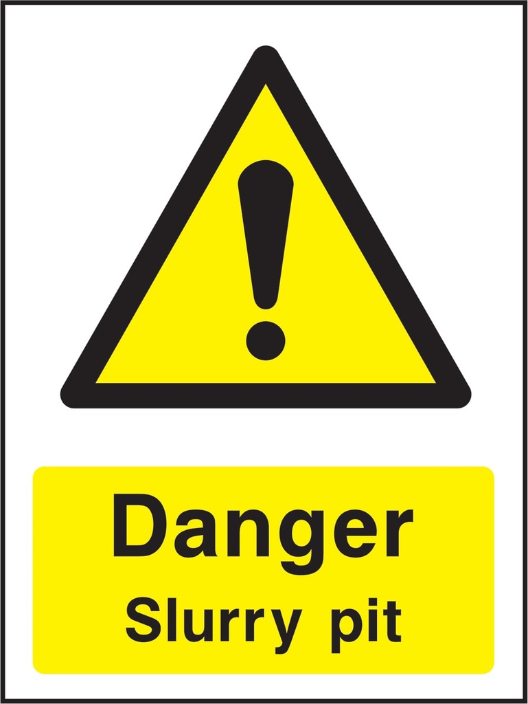 Agricultural Hazard, Chemical & Machinery Signs