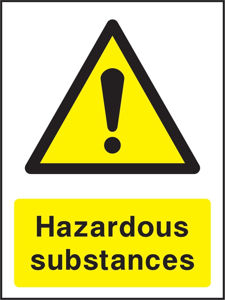 Agricultural Hazard, Chemical & Machinery Signs