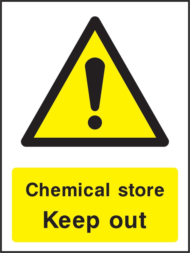 Agricultural Hazard, Chemical & Machinery Signs