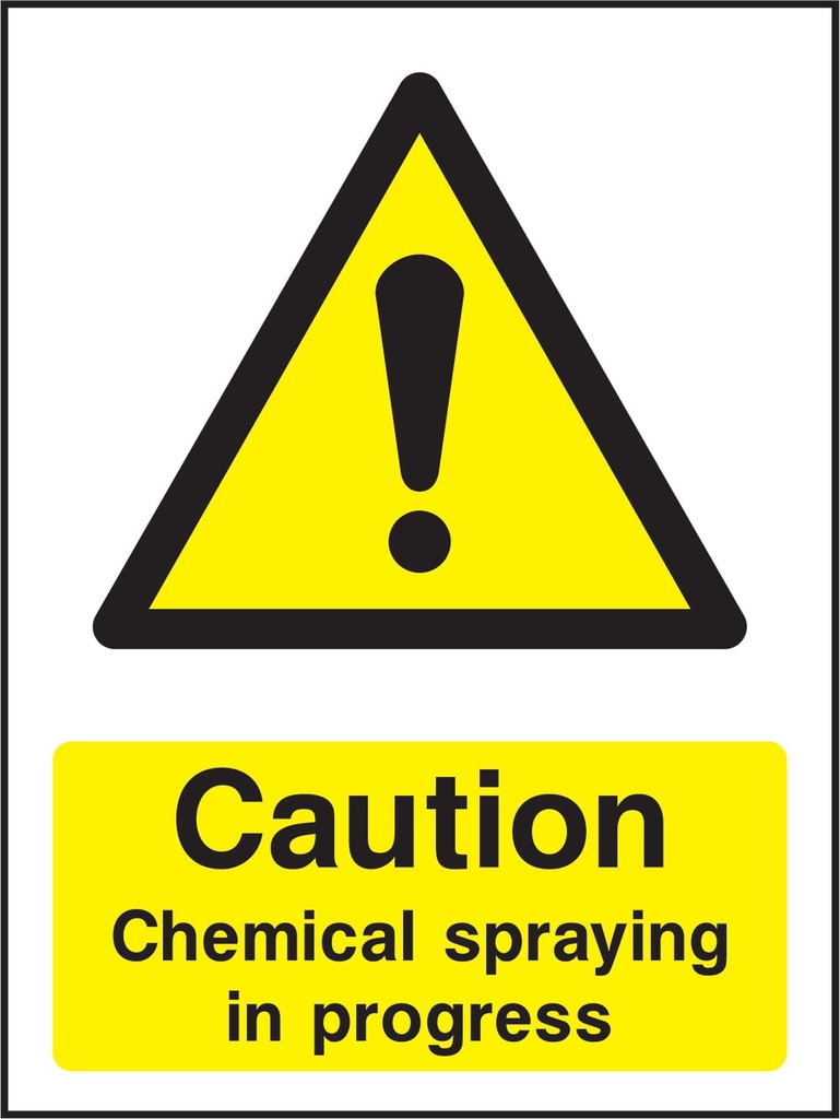 Agricultural Hazard, Chemical & Machinery Signs