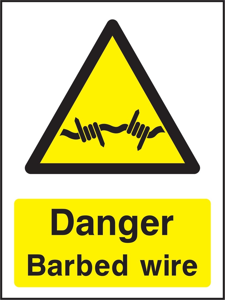 Agricultural Hazard, Chemical & Machinery Signs