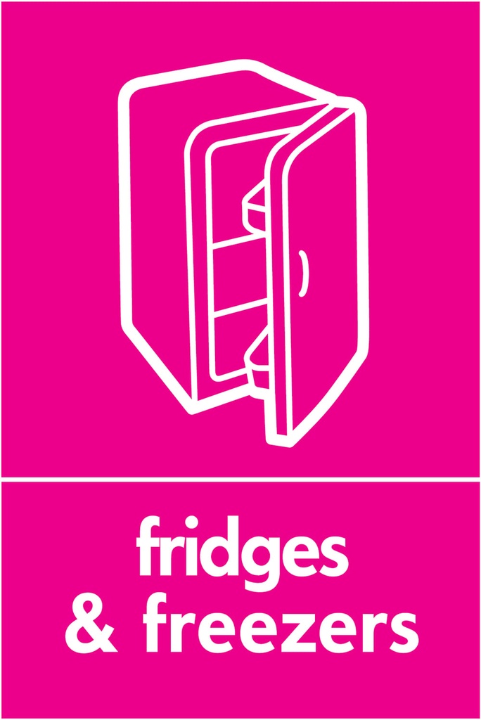 Appliance, IT & Screen Recycling Signs