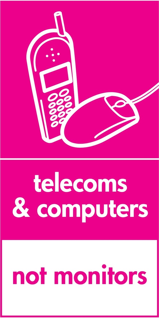 Appliance, IT & Screen Recycling Signs