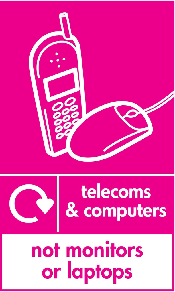 Appliance, IT & Screen Recycling Signs