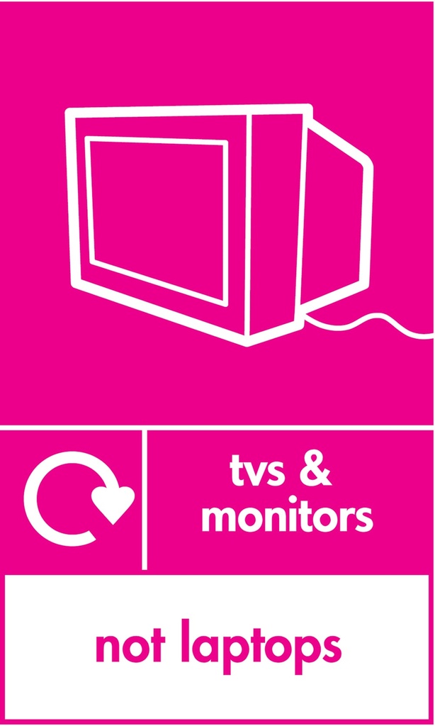 Appliance, IT & Screen Recycling Signs