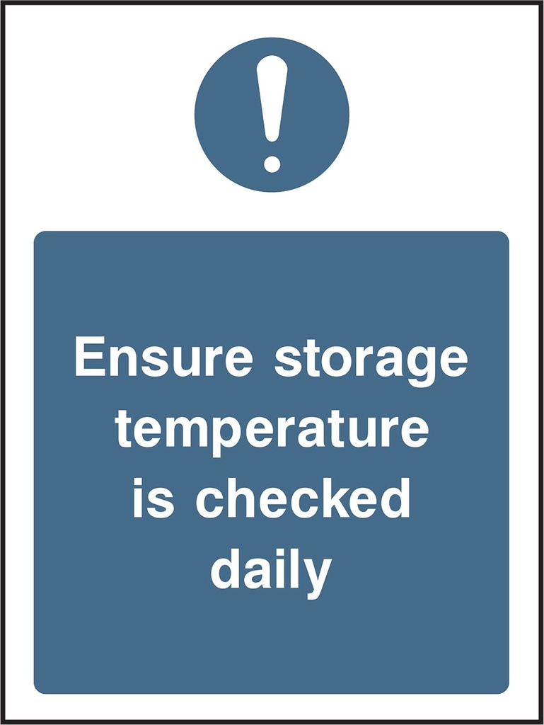Food Preparation, Storage & Kitchen Safety Signs