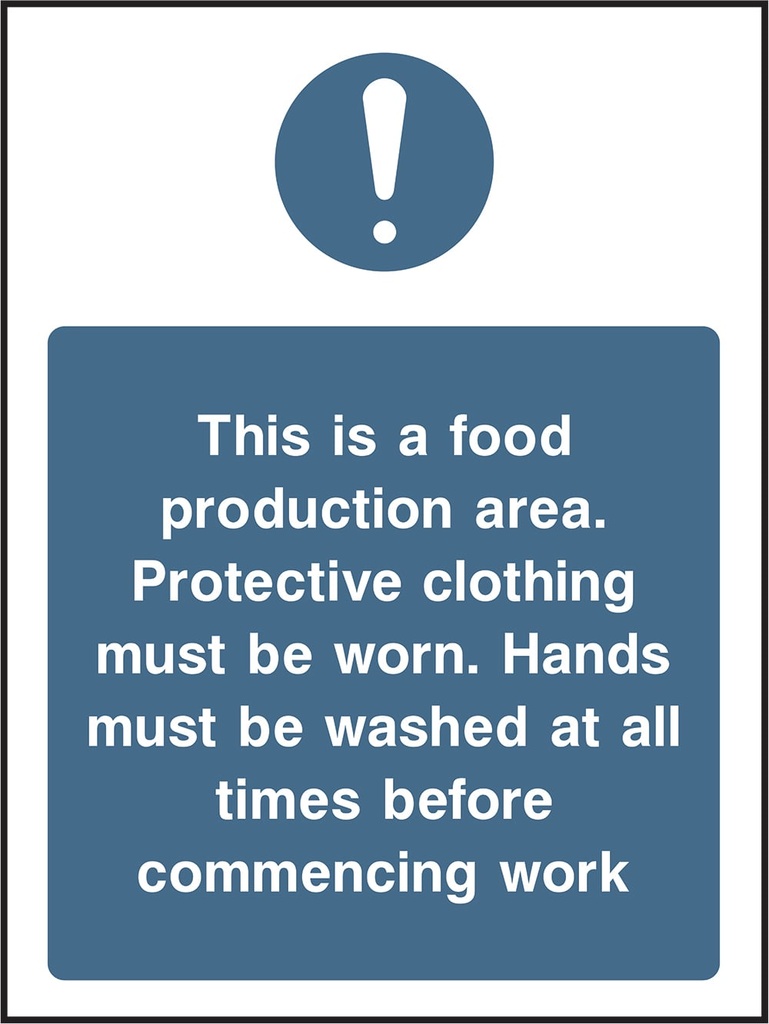 Food Preparation, Storage & Kitchen Safety Signs