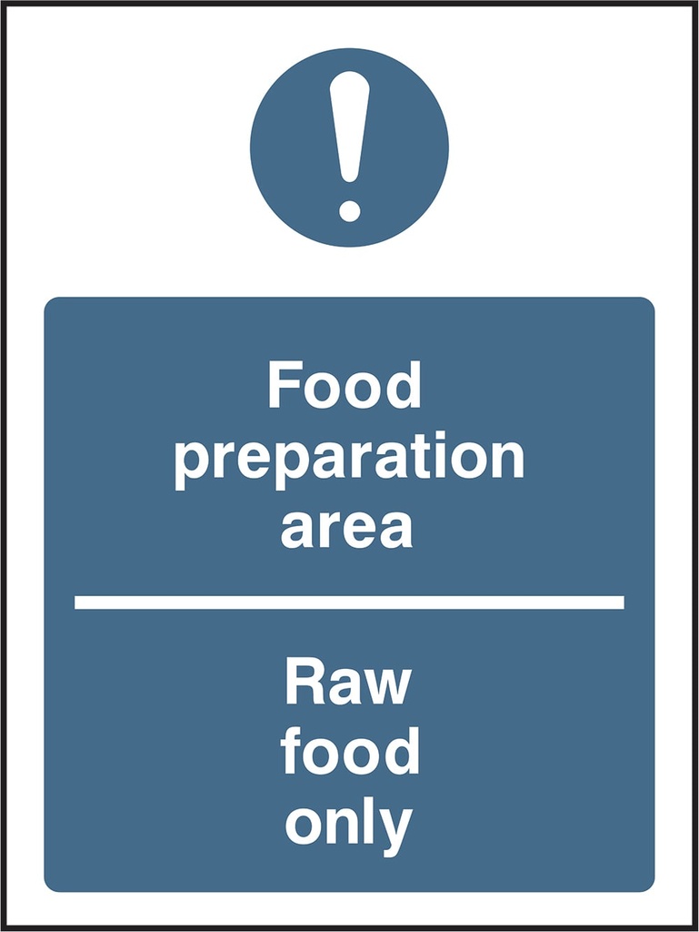 Food Preparation, Storage & Kitchen Safety Signs