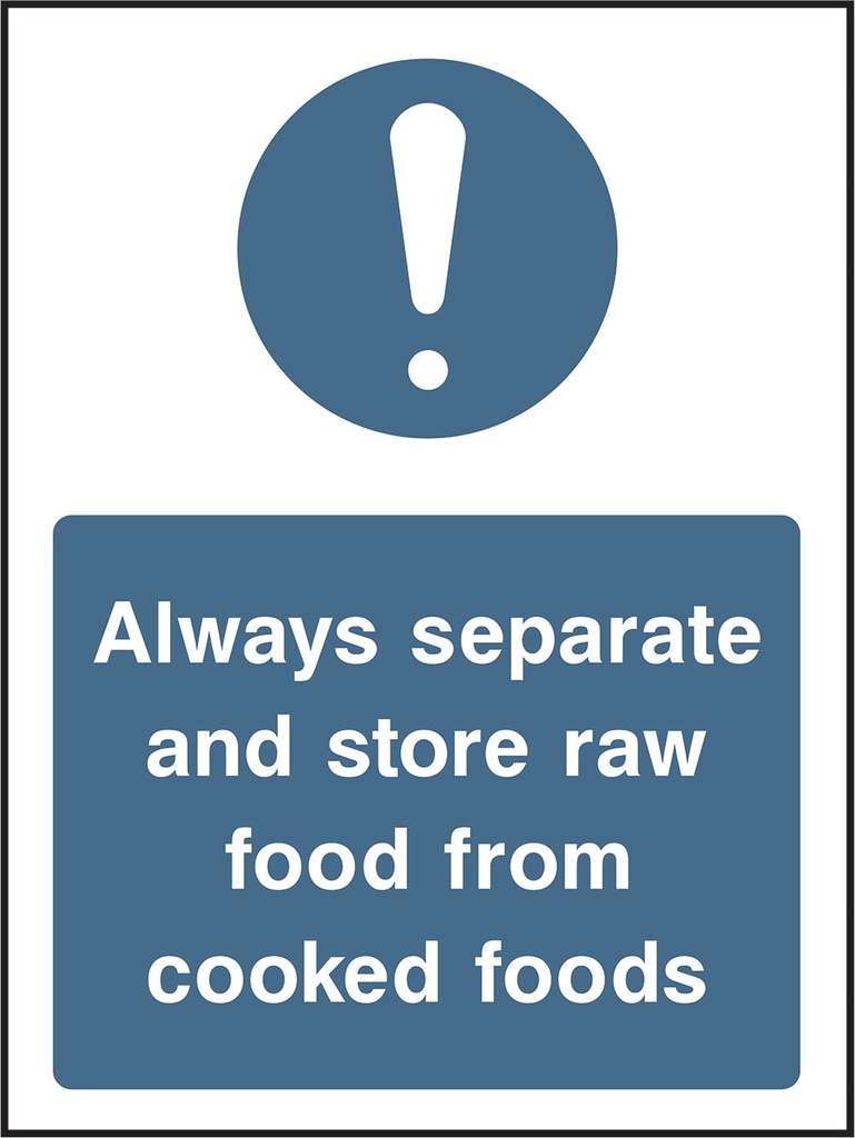 Food Preparation, Storage & Kitchen Safety Signs