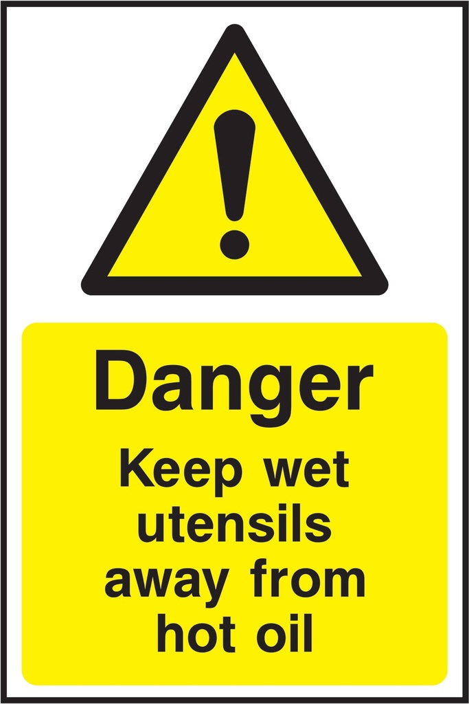 Food Preparation, Storage & Kitchen Safety Signs