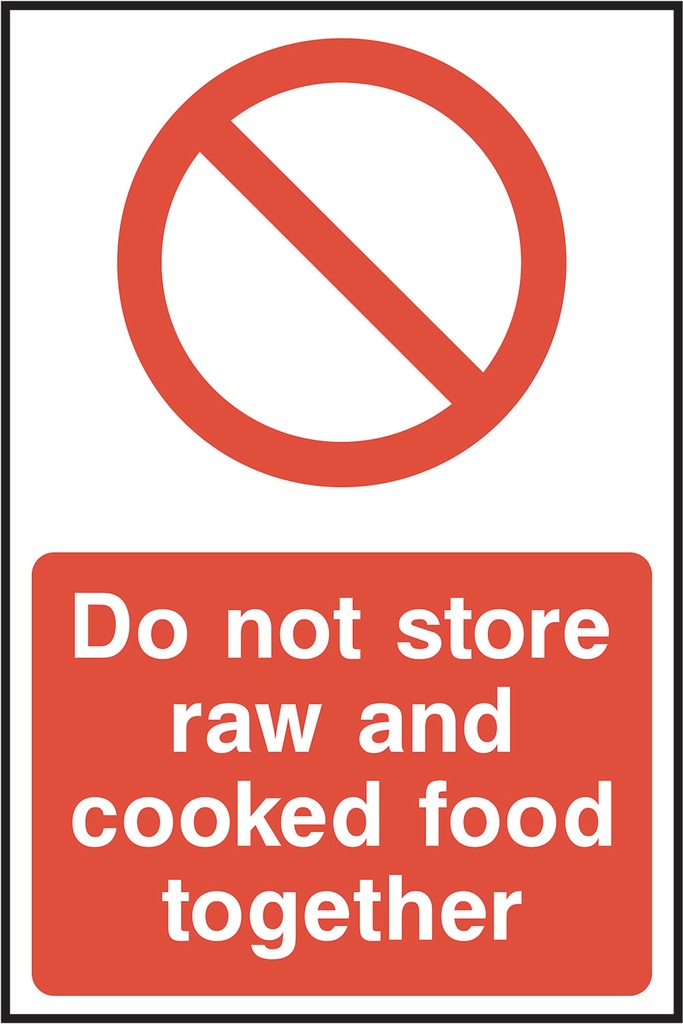 Food Preparation, Storage & Kitchen Safety Signs