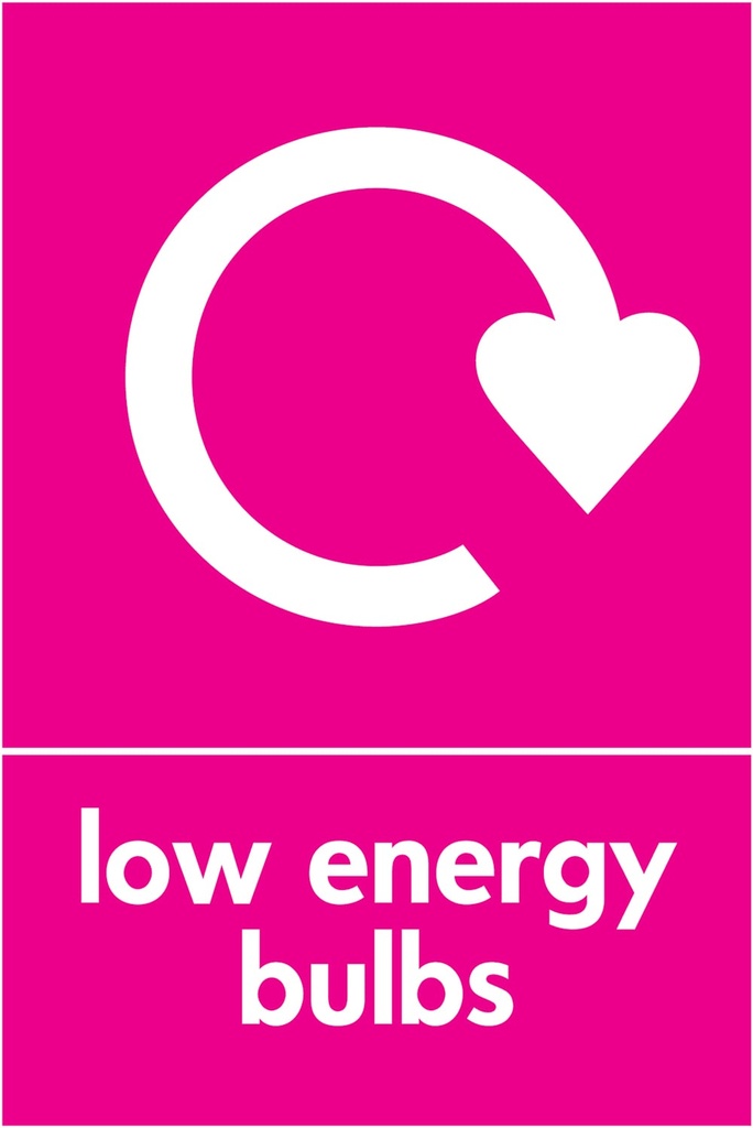 Small Electrical, Battery & Lighting Recycling Signs