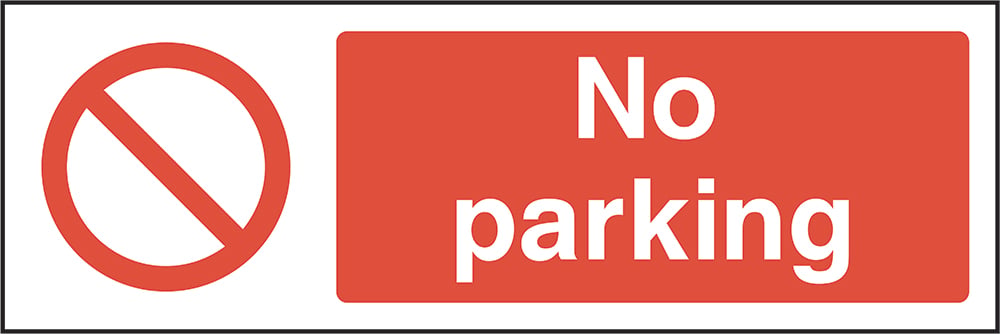 Signage: No Parking (ACCE0014)