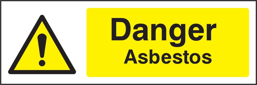 Signage: Danger Asbestos (GENE1_0015)