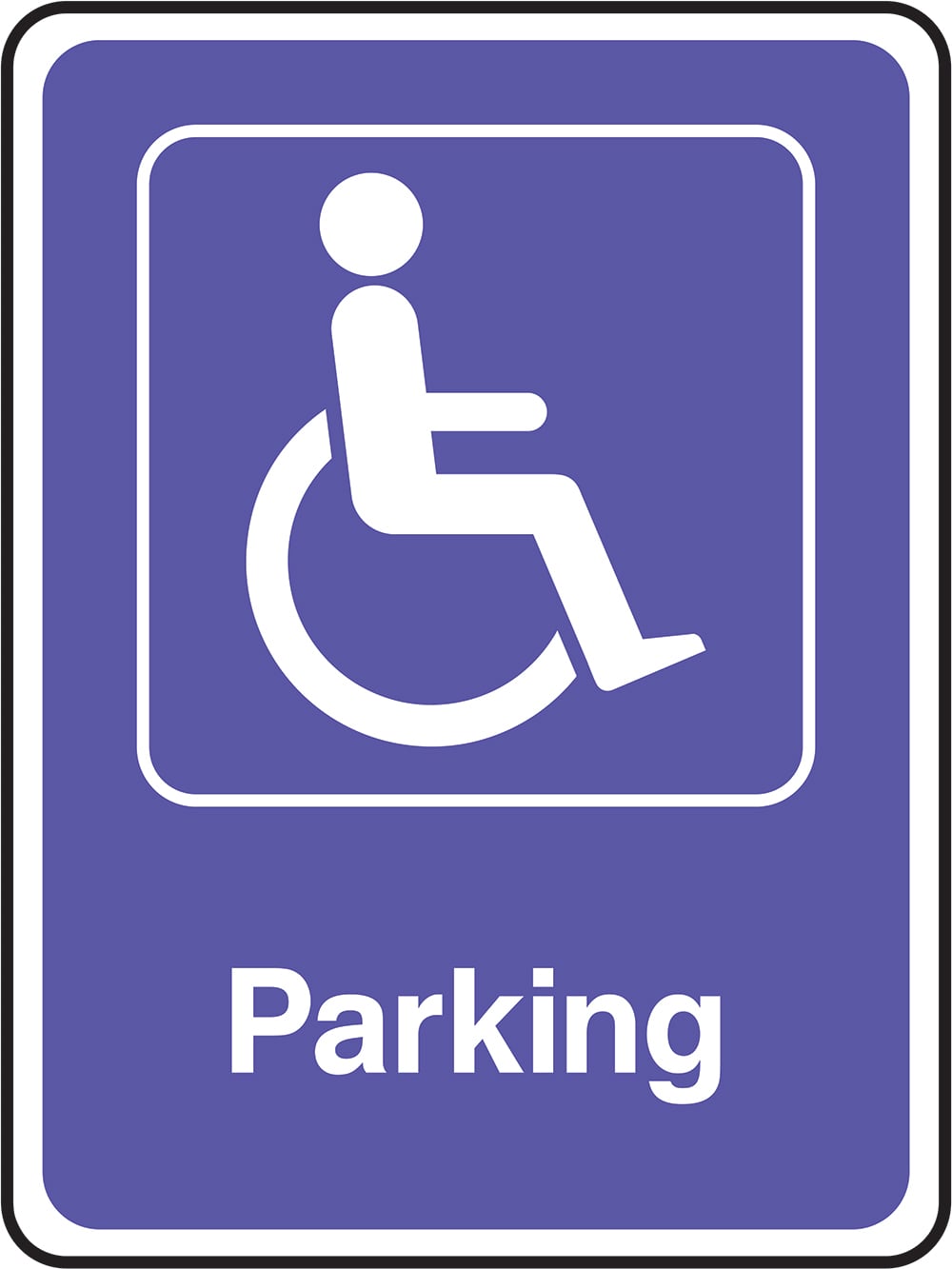 Signage: Disabled Parking (DDA0010)