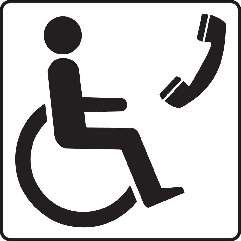 Signage: Accessible Telephone (DDA0020)