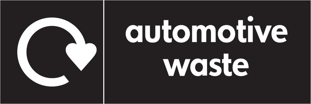 Signage: Automotive Waste (AUTO0004)
