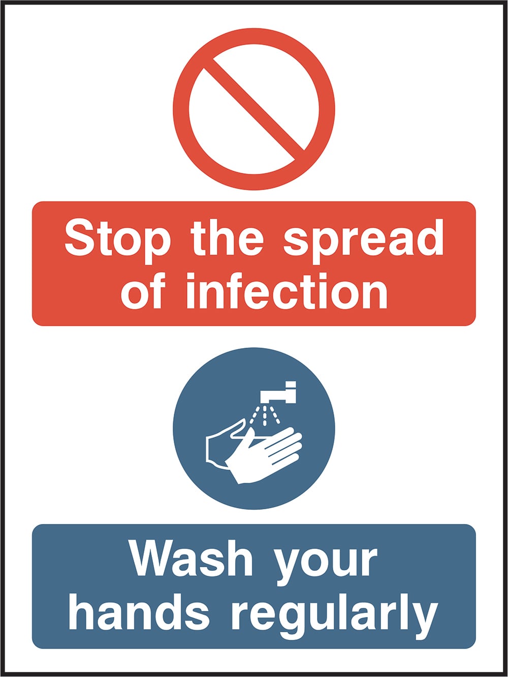Signage: Wash Your Hands Regularly (COVI0062)