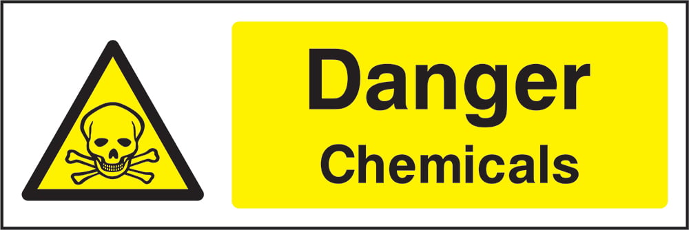 Signage: Danger Chemicals (CHEM0016)