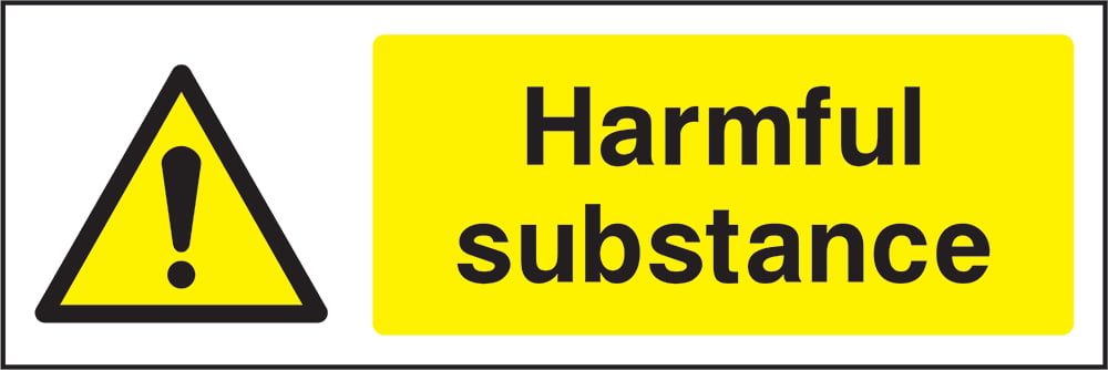 Signage: Harmful Substance (CHEM0031)
