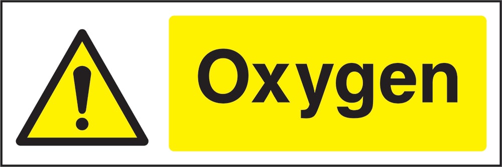 Signage: Oxygen (CHEM0034)