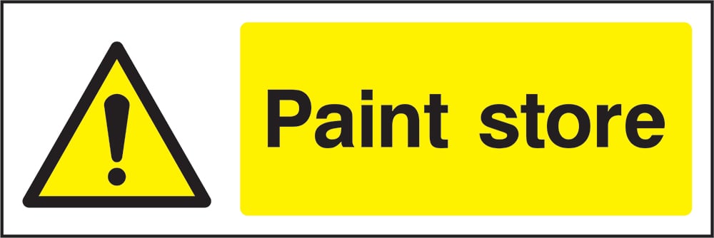 Signage: Paint Store (CHEM0035)