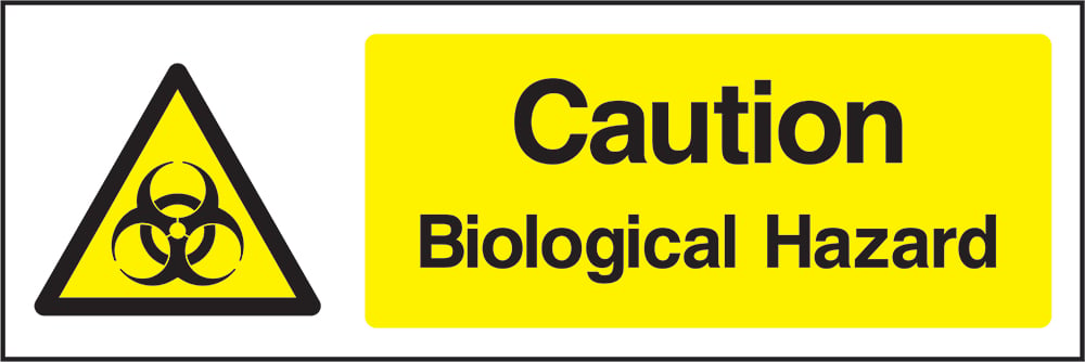 Signage: Caution Biological Hazard (CHEM0043)
